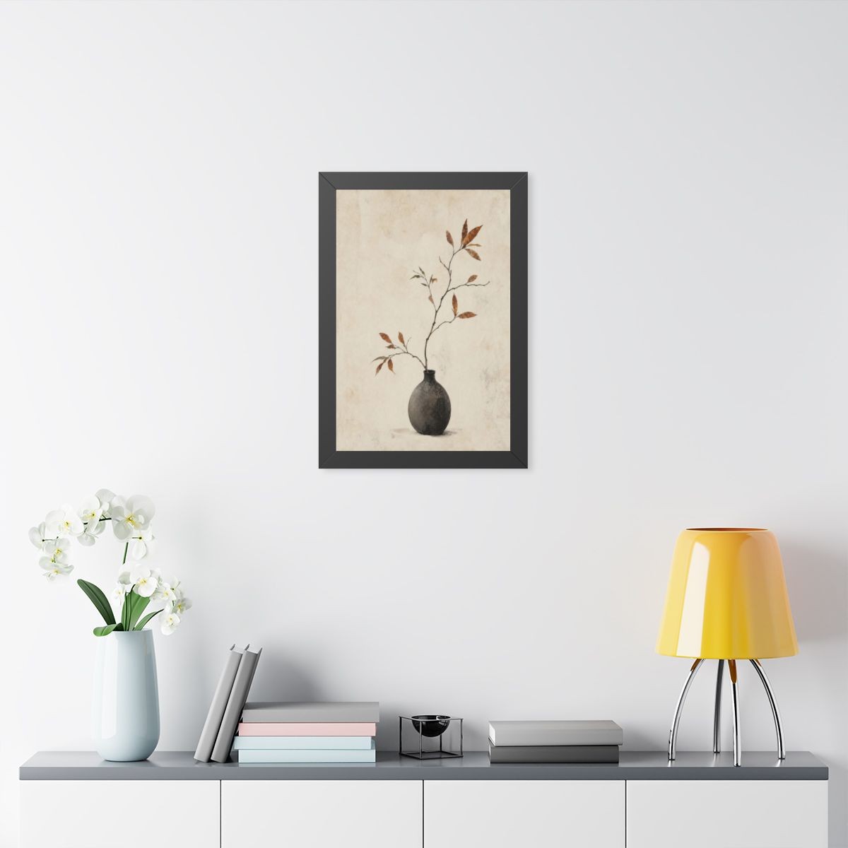 Still Branch Framed Art Print, view 8