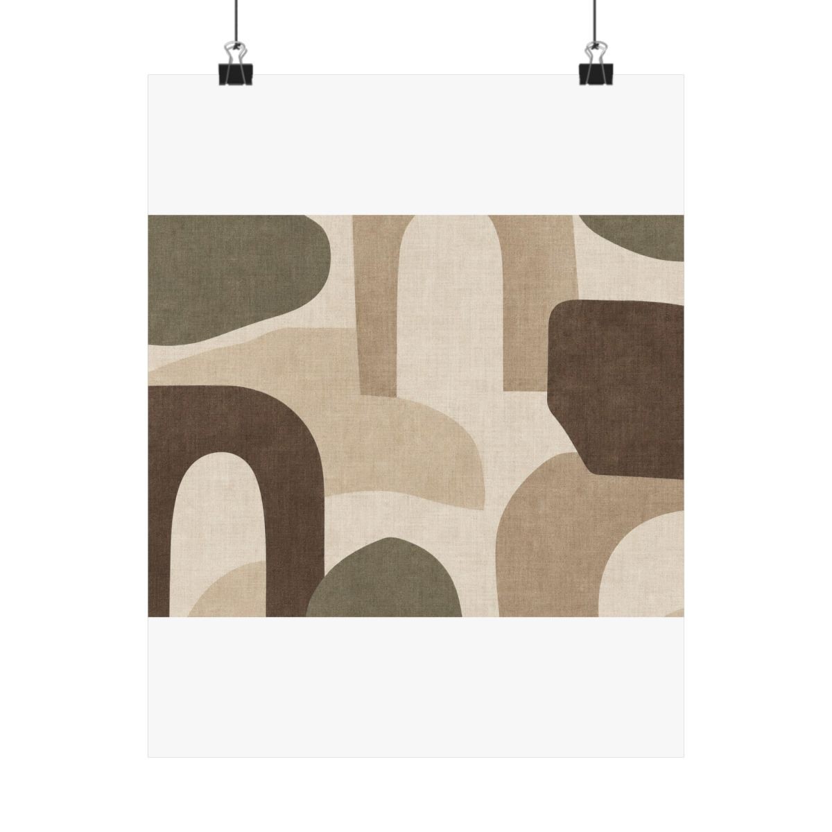Quiet Arches Matte Art Print