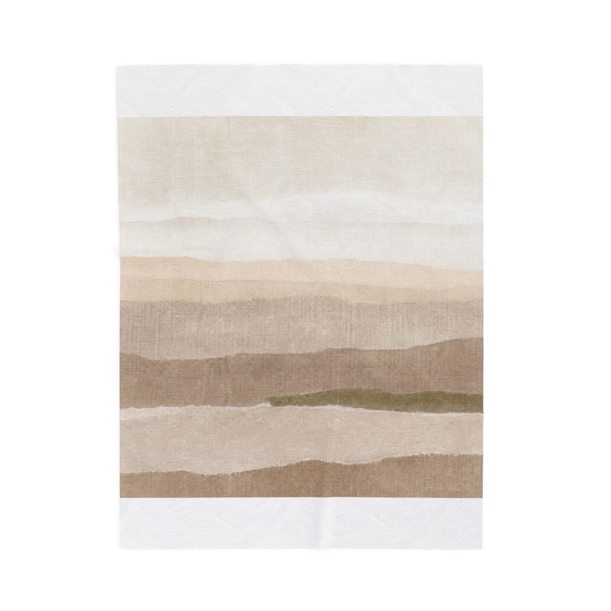 Linen Horizon Plush Blanket