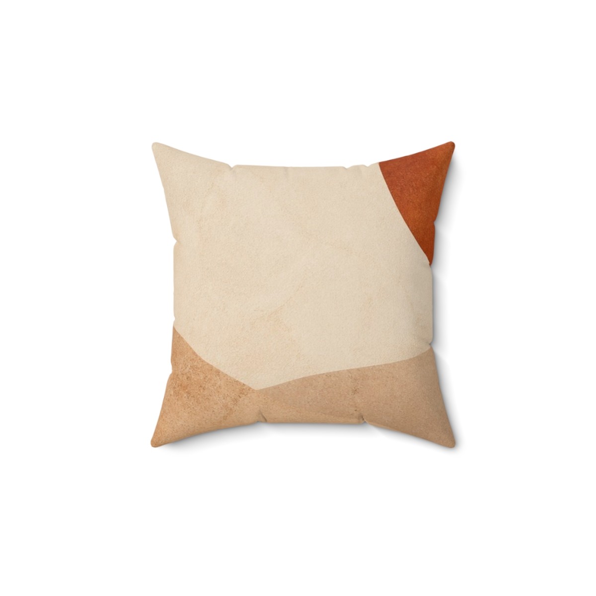 Terracotta Moon Square Pillow