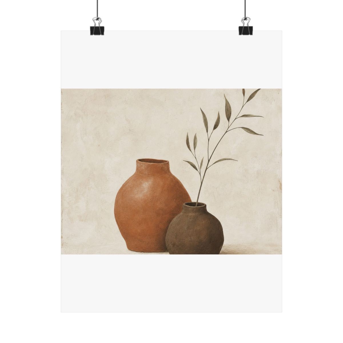 Clay Vessel Matte Art Print