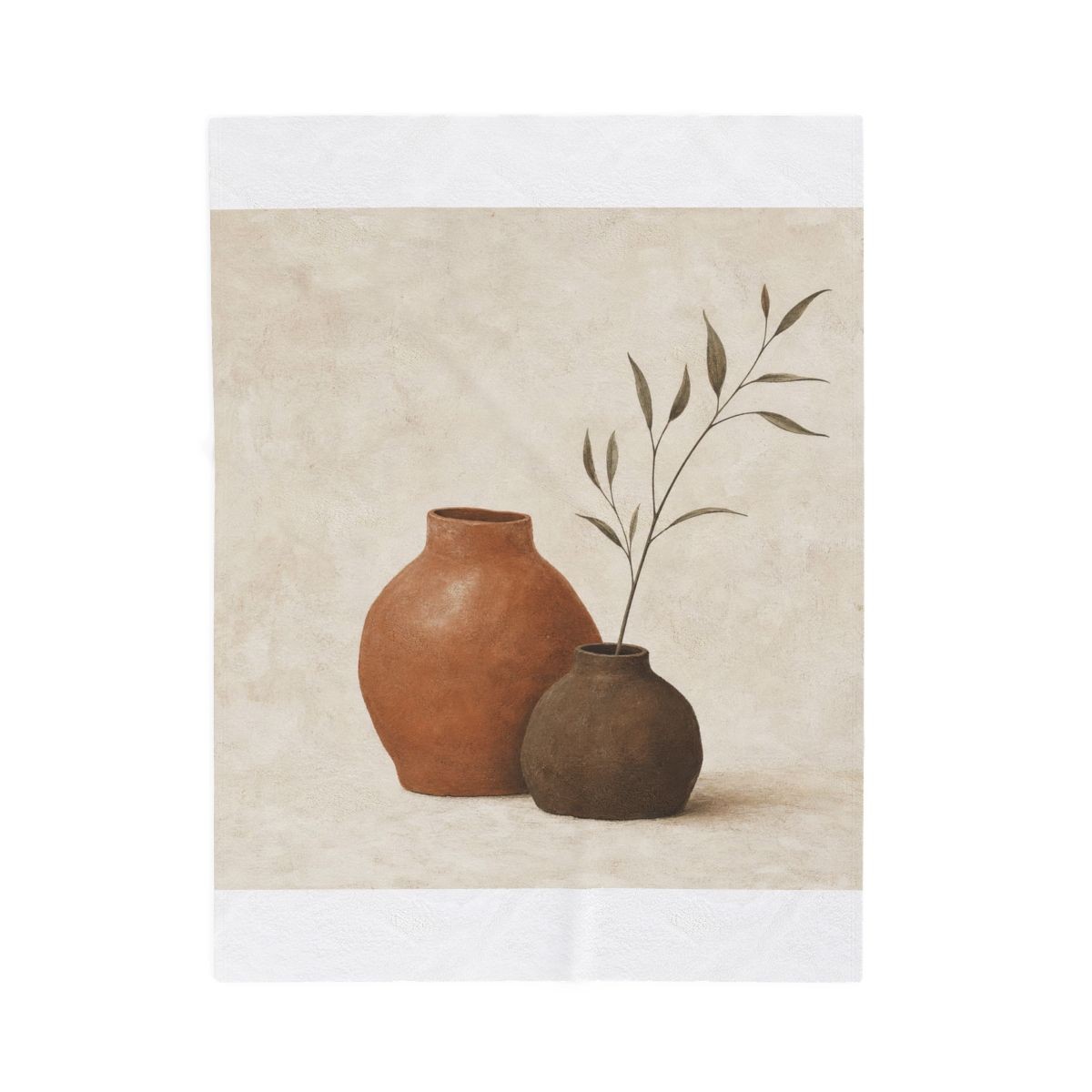 Clay Vessel Plush Blanket