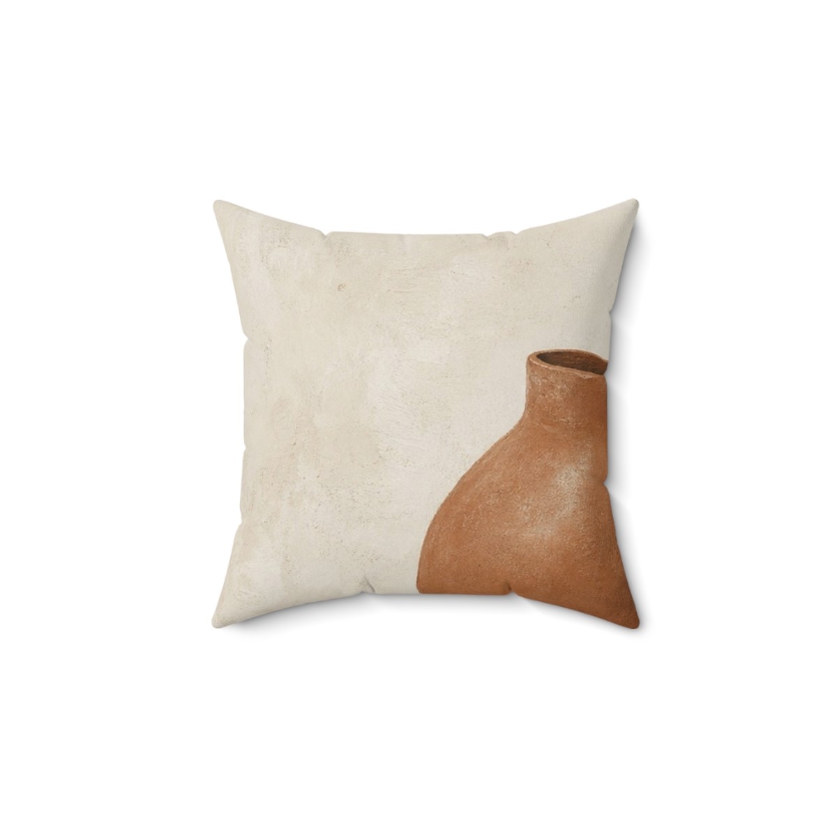 Clay Vessel Square Pillow