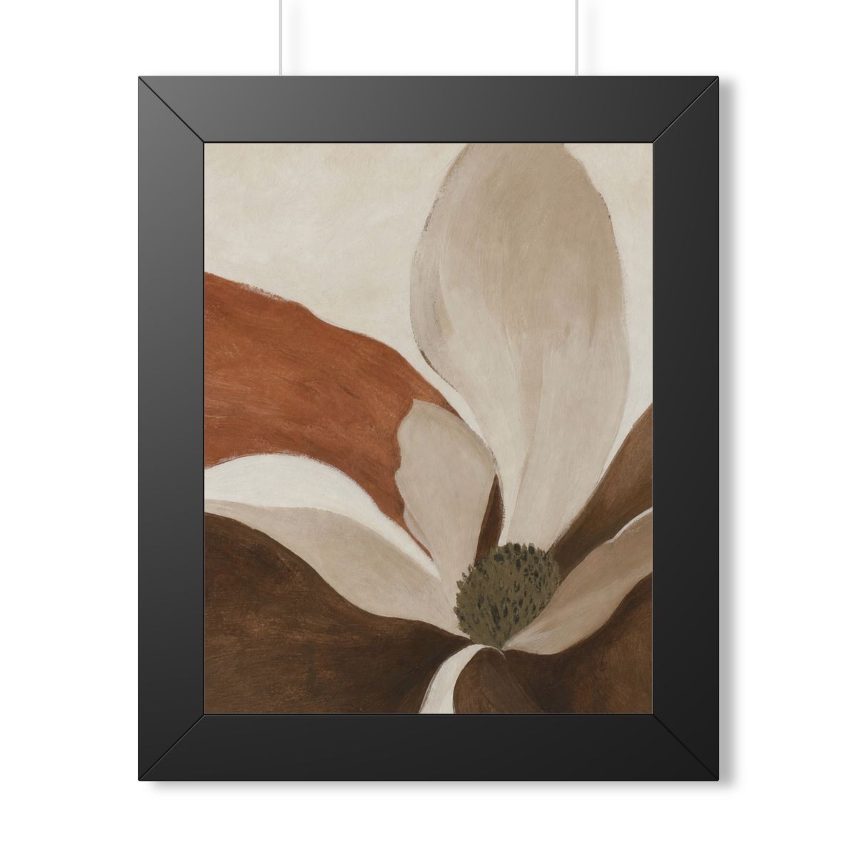 Walnut Bloom Framed Art Print