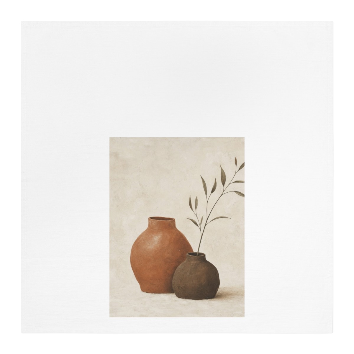 Clay Vessel Tea Towel