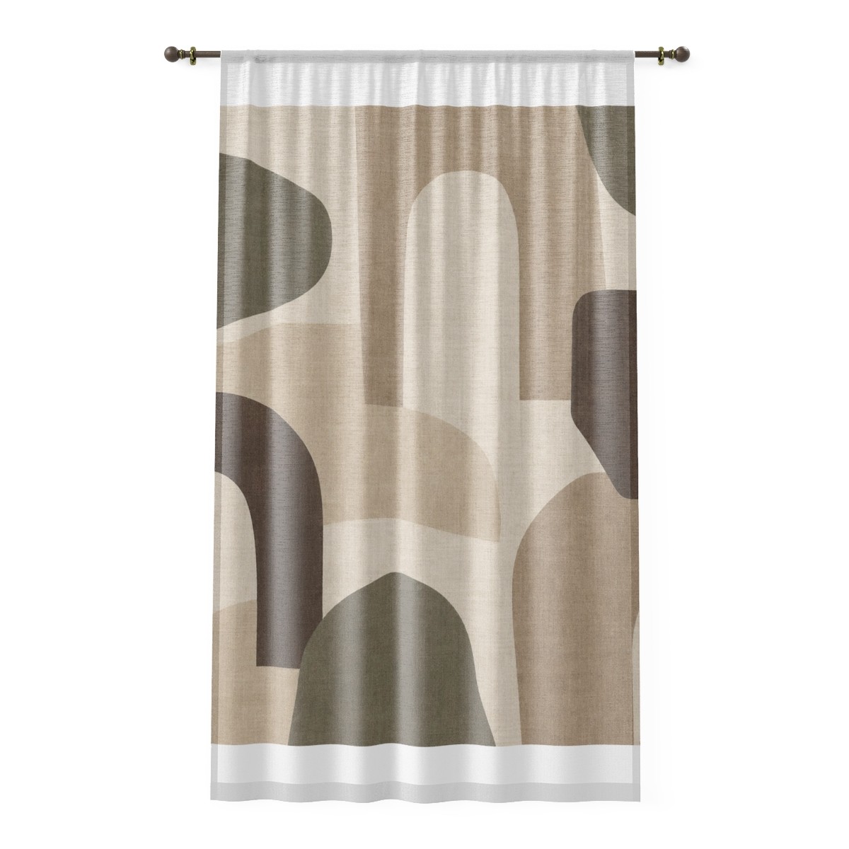 Quiet Arches Window Curtain