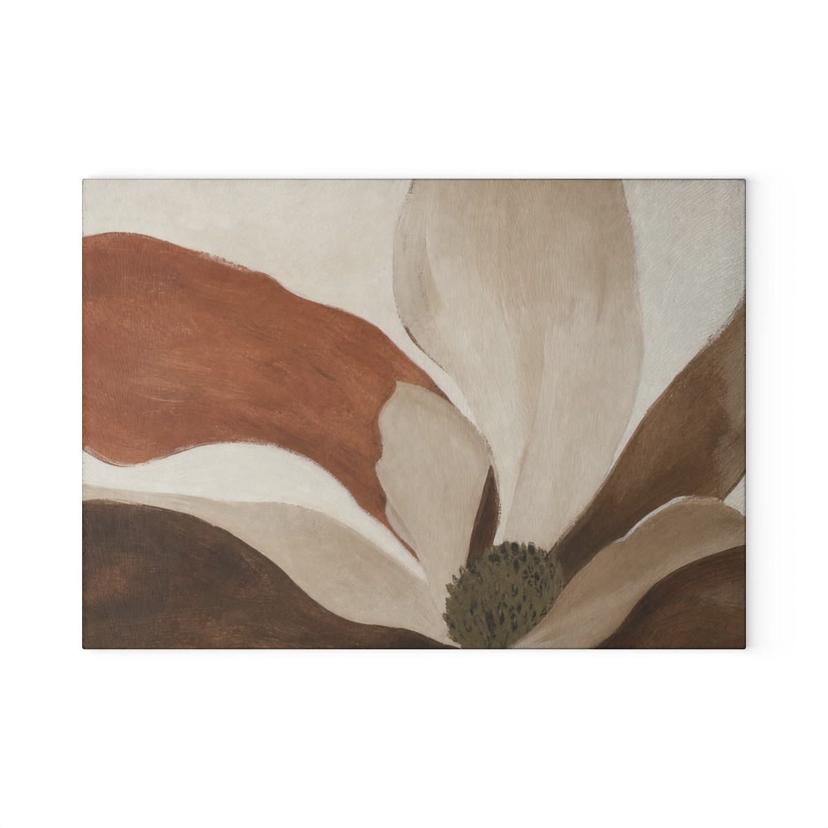 Walnut Bloom Glass Cutting Board