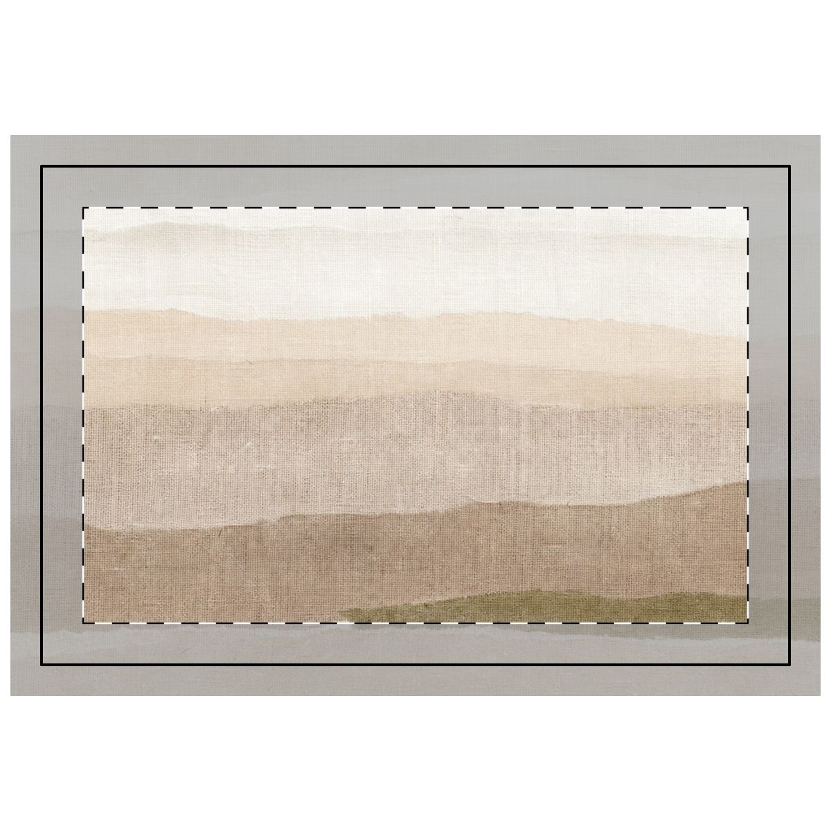 Linen Horizon Quilted Placemat