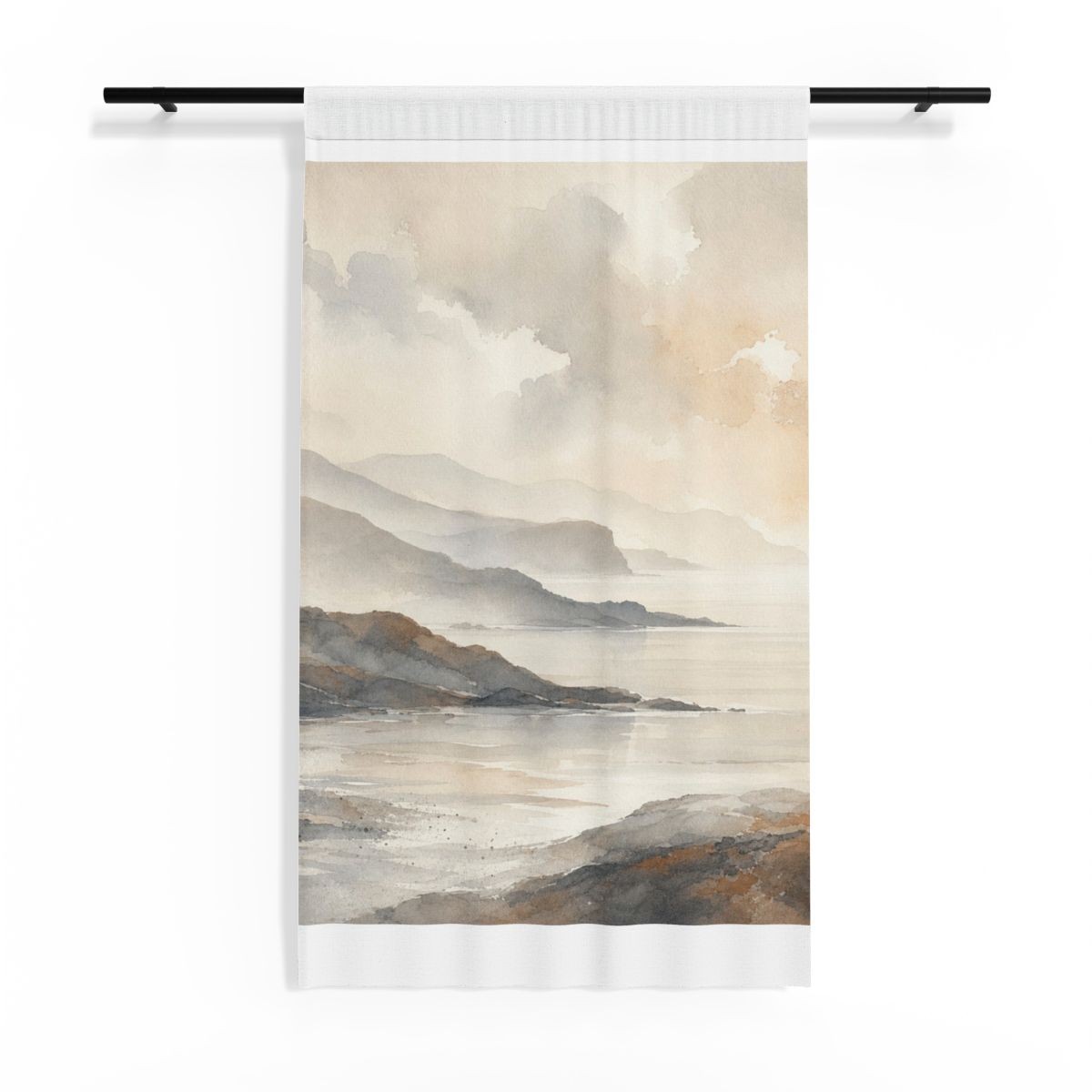 Morning Coast Sheer Window Curtain